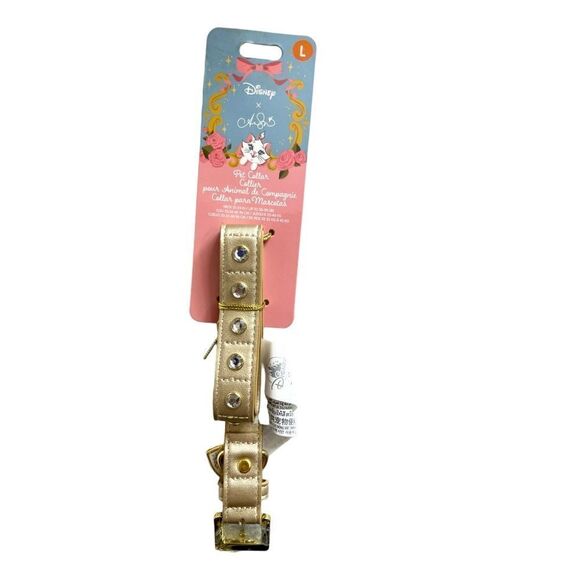 Disney x Ann Shen Aristocats Large Pet Collar NWT - Picture 1 of 6
